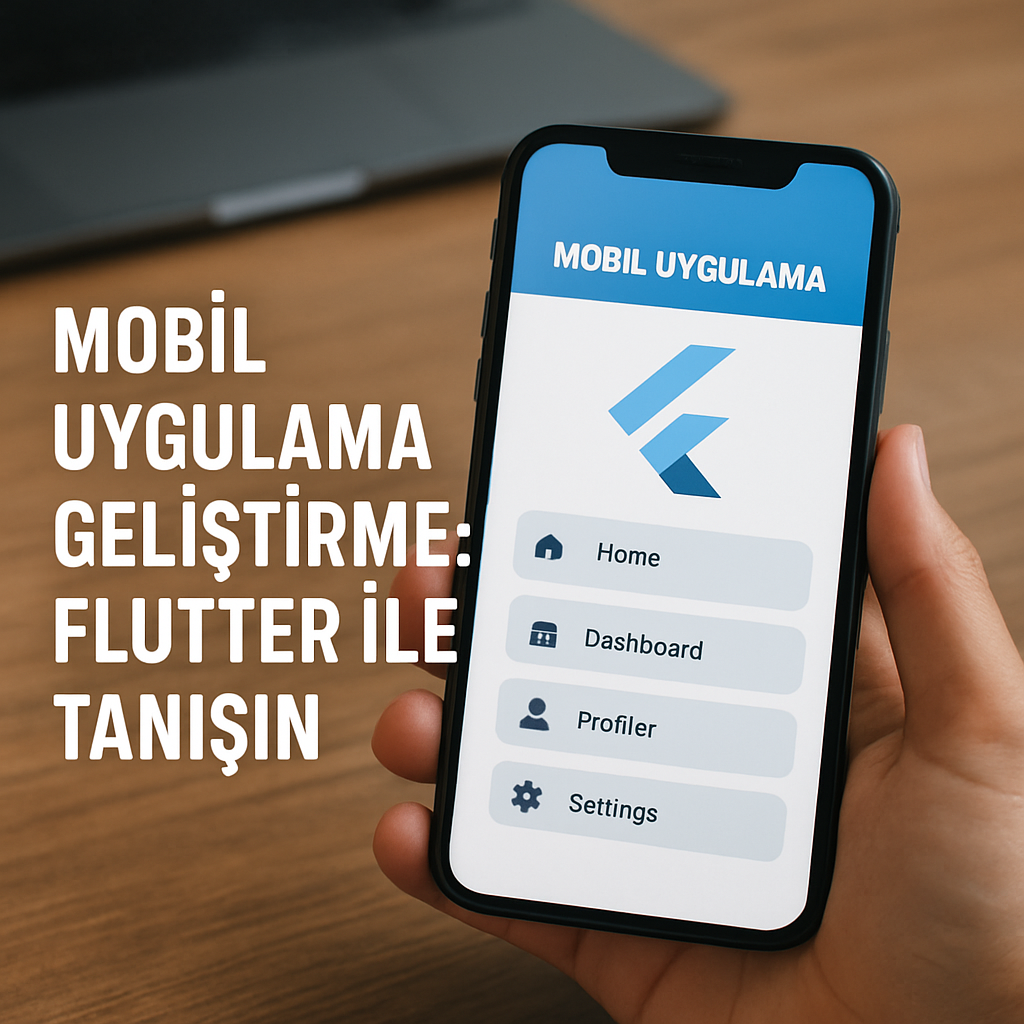 Mobil Uygulama Geliştirme: Flutter ile Tanışın görseli