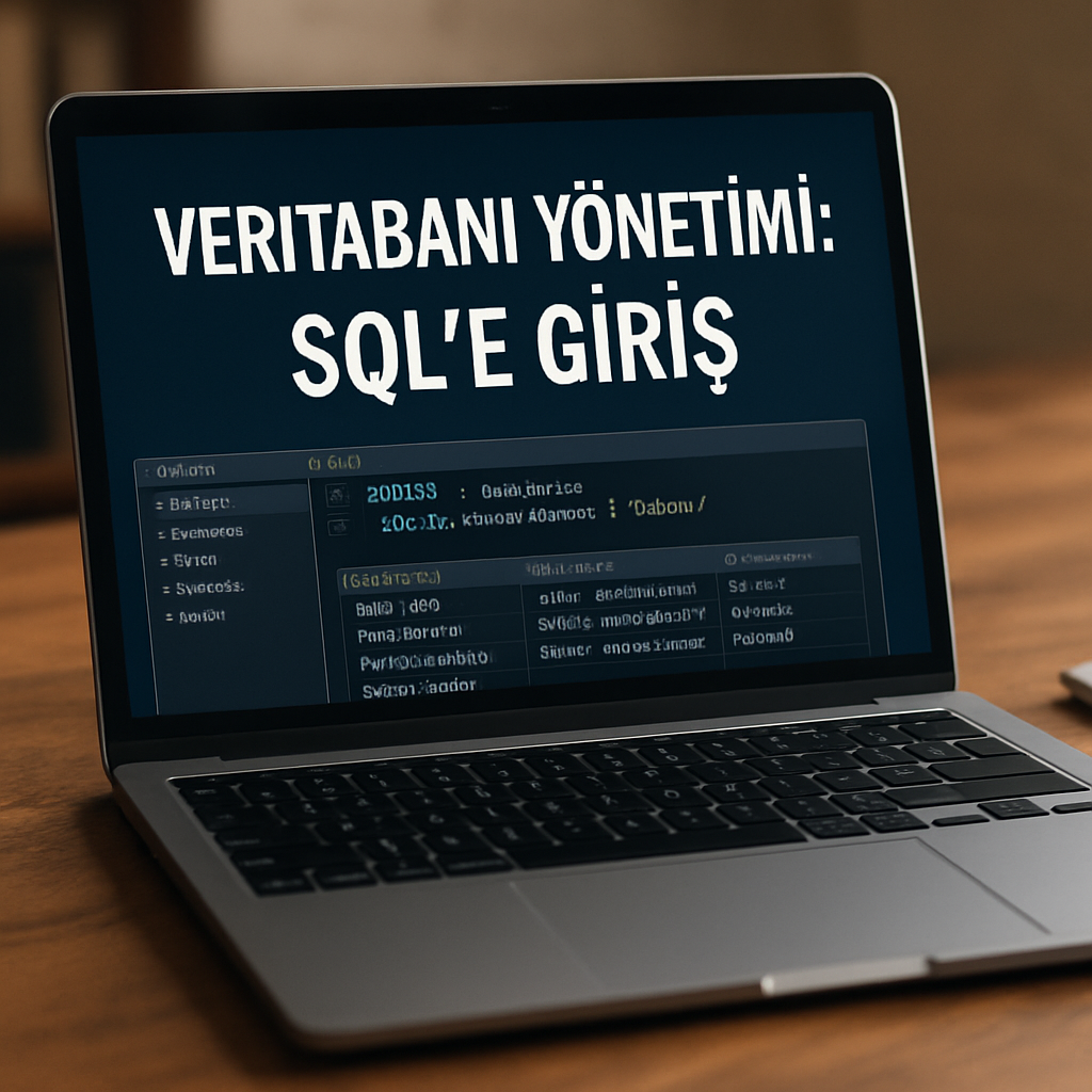 Veritabanı Yönetimi: SQL'e Giriş görseli