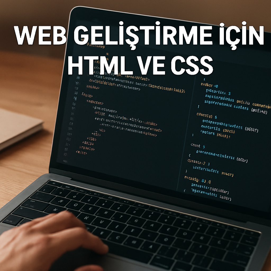 Web Geliştirme için HTML ve CSS görseli